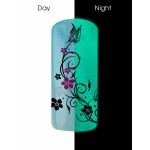 Pudra pigment fosforescent albastru pentru gel UV, Nded  3 gr, art. 8583